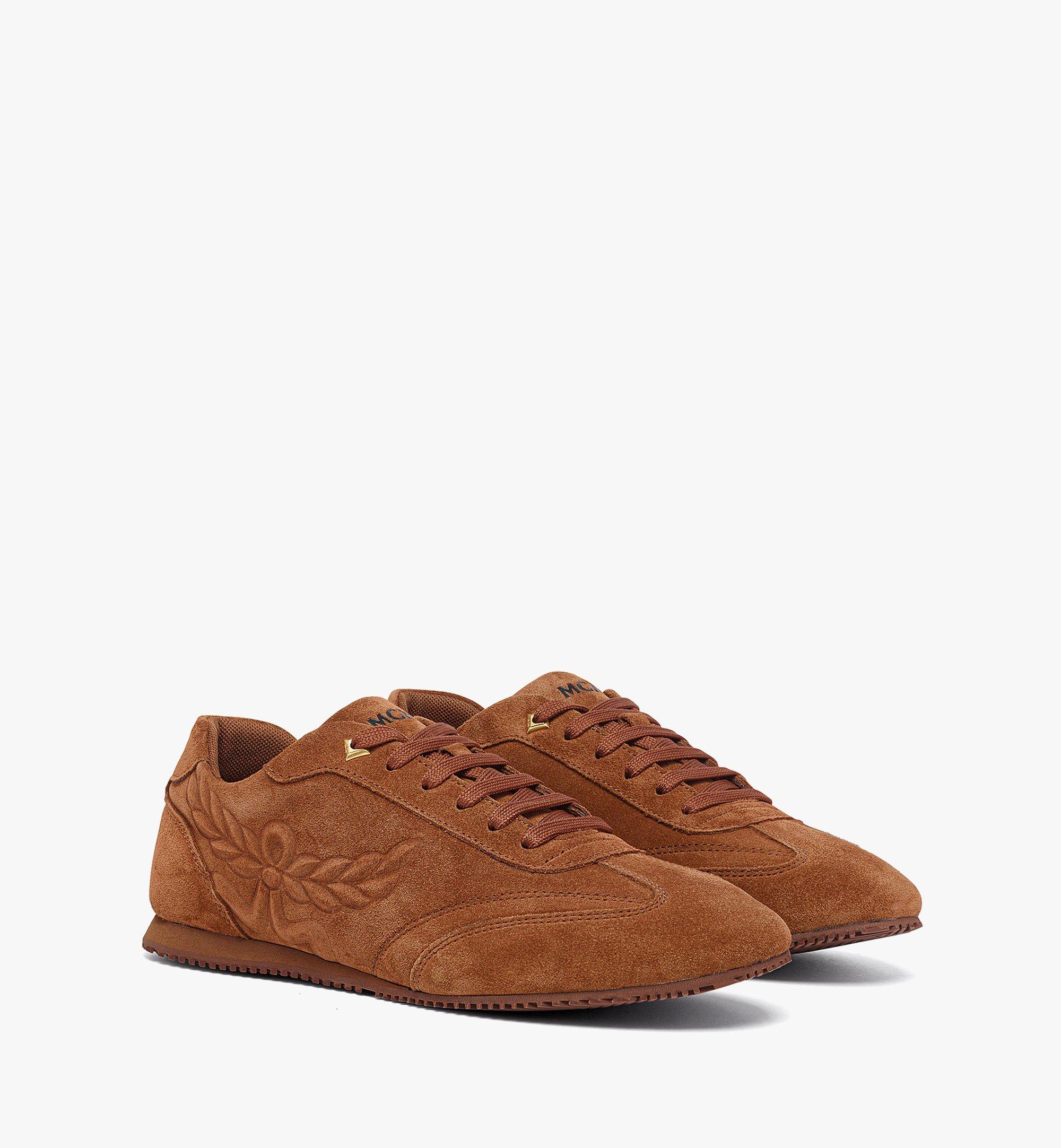 Federlite Sneakers in Laurel Suede Leather 1